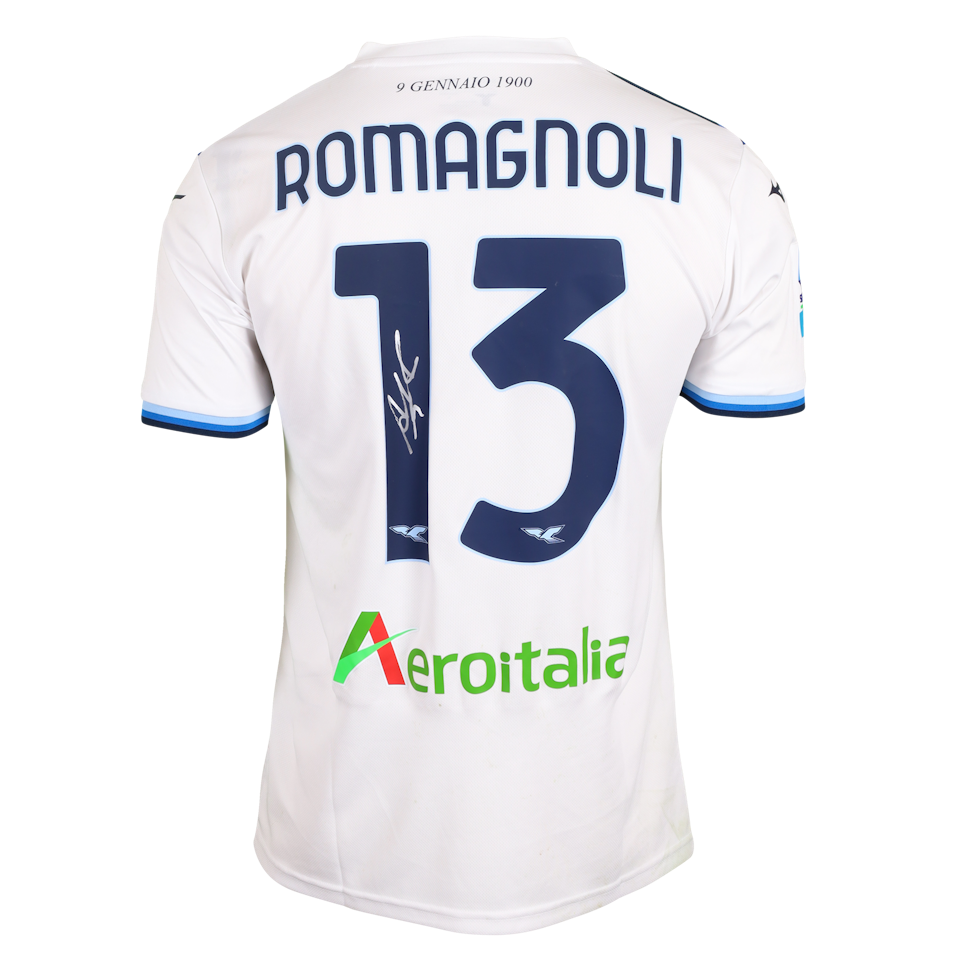 Alessio Romagnoli Lazio shirt