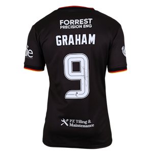 Brian Graham Partick Thistle shirt