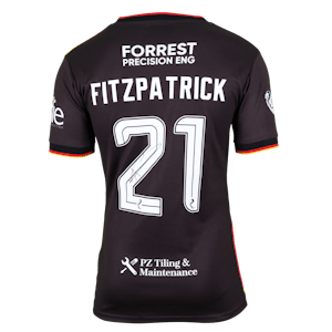 Aidan Fitzpatrick Partick Thistle shirt