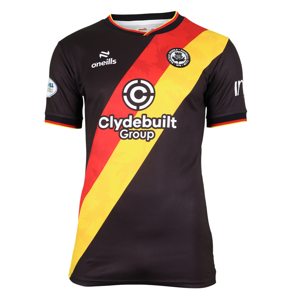 Aidan Fitzpatrick Partick Thistle shirt