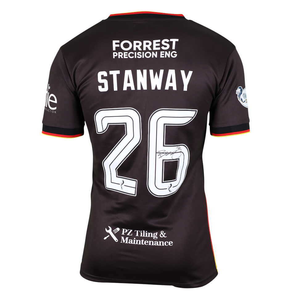 Ben Stanway Partick Thistle shirt