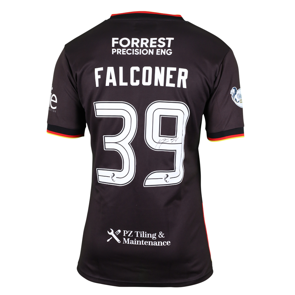 Matthew Falconer Partick Thistle shirt