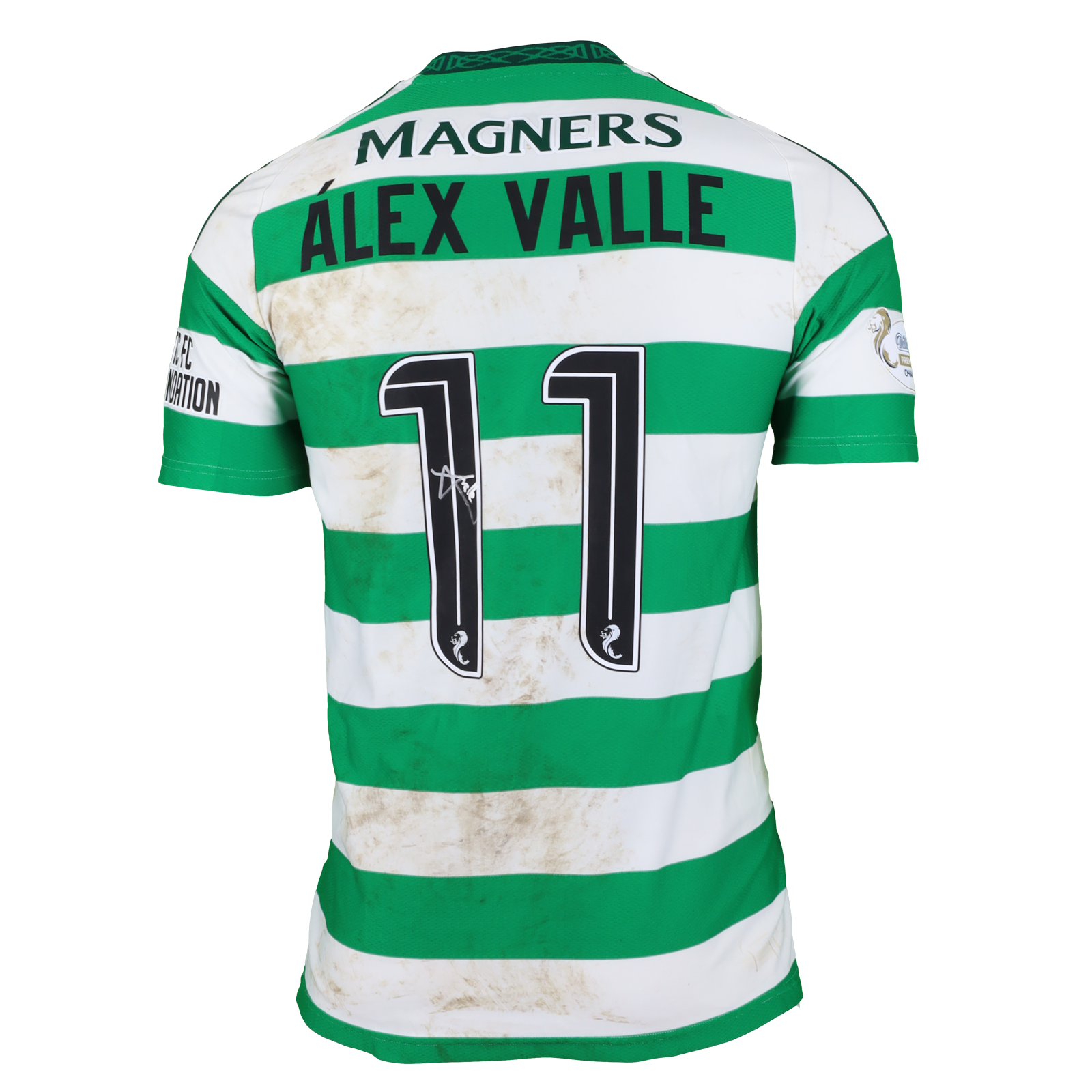 Álex Valle Gómez Celtic shirt