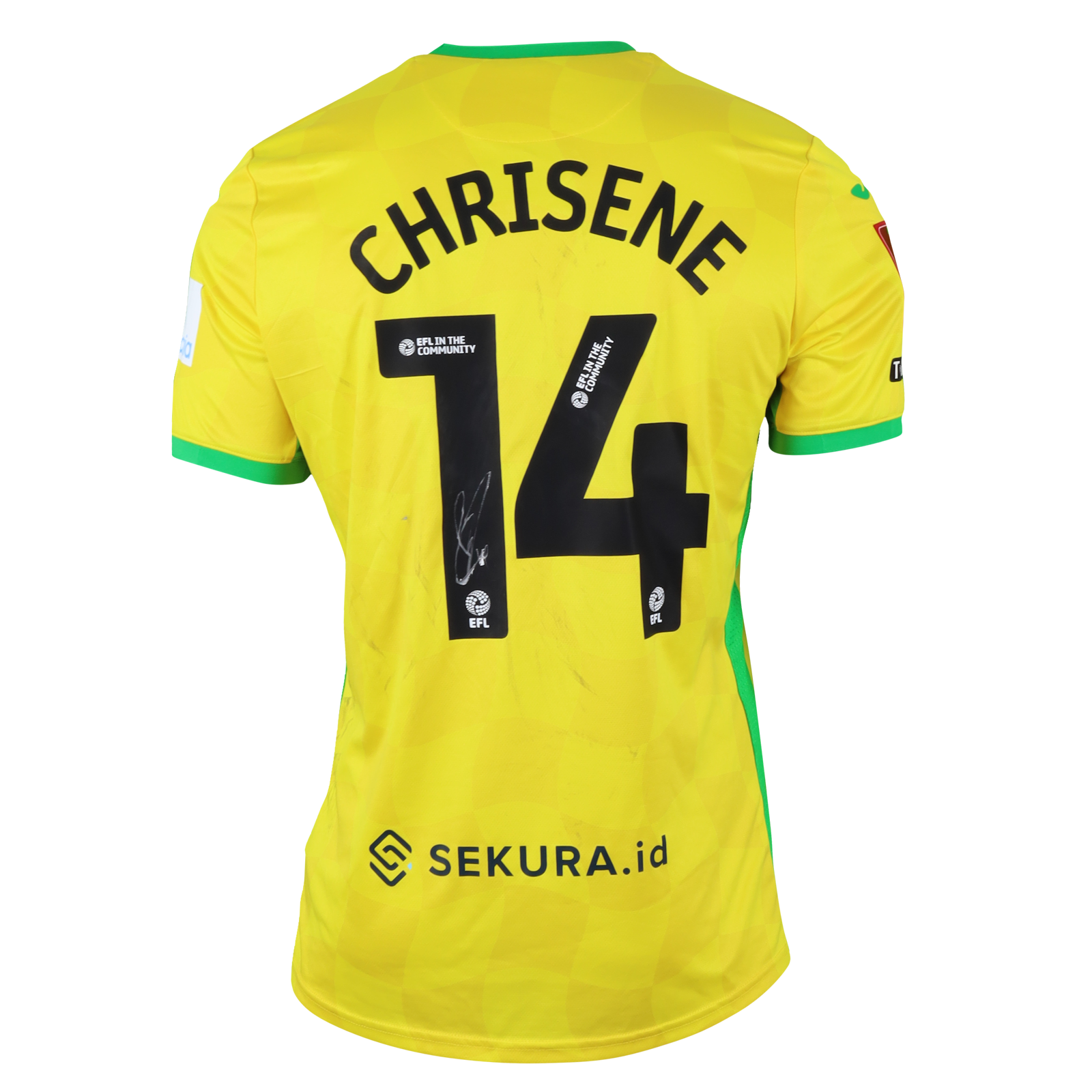 Benjamin Chrisene Norwich City shirt
