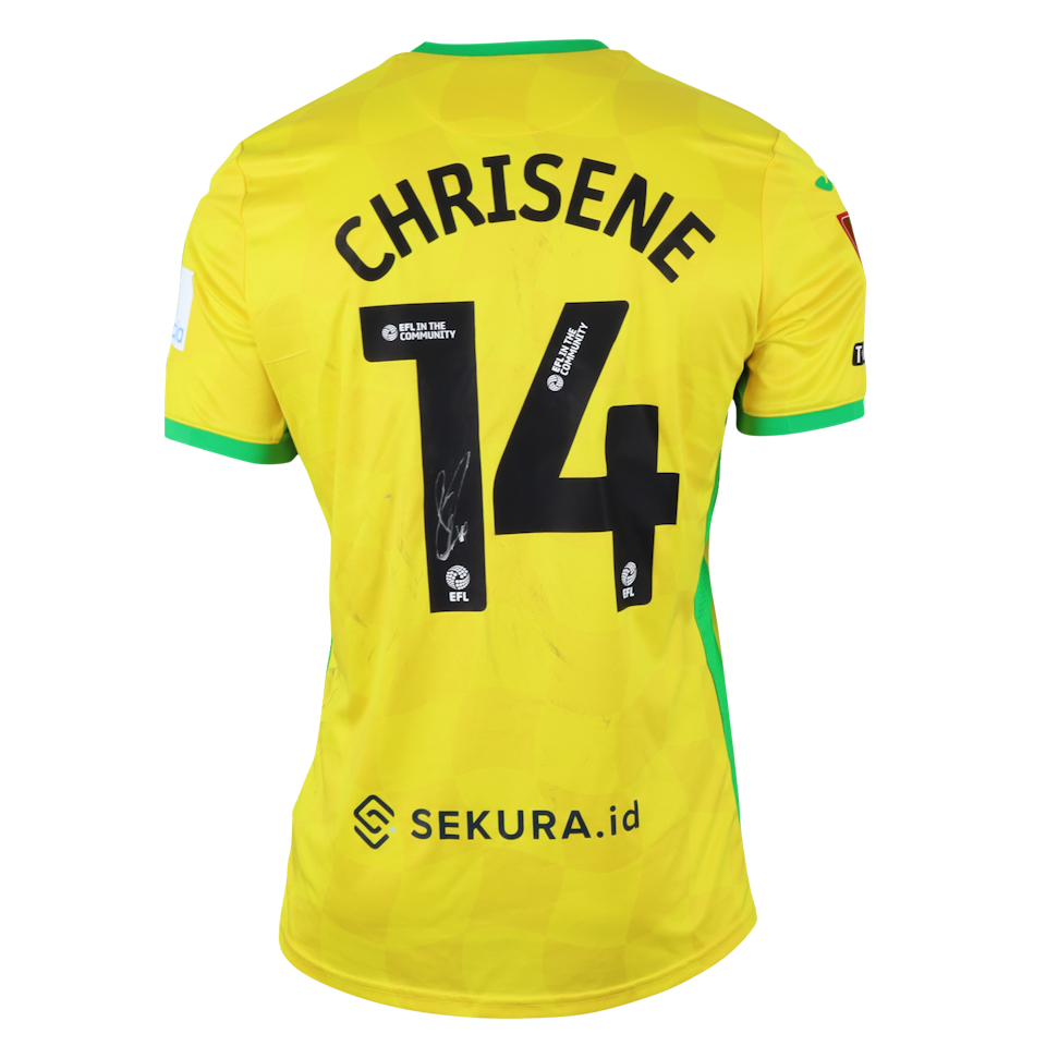 Benjamin Chrisene Norwich City shirt