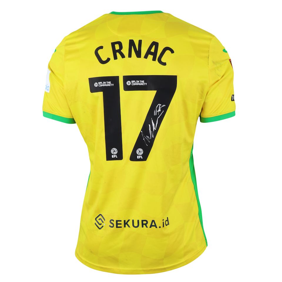 Ante Crnac Norwich City shirt