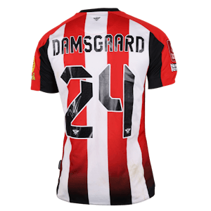 Mikkel Damsgaard Brentford shirt