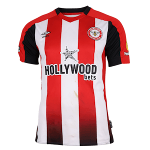 Mikkel Damsgaard Brentford shirt