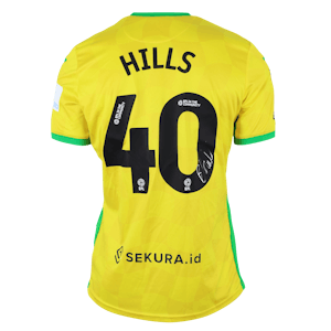 B. Hills Norwich City shirt