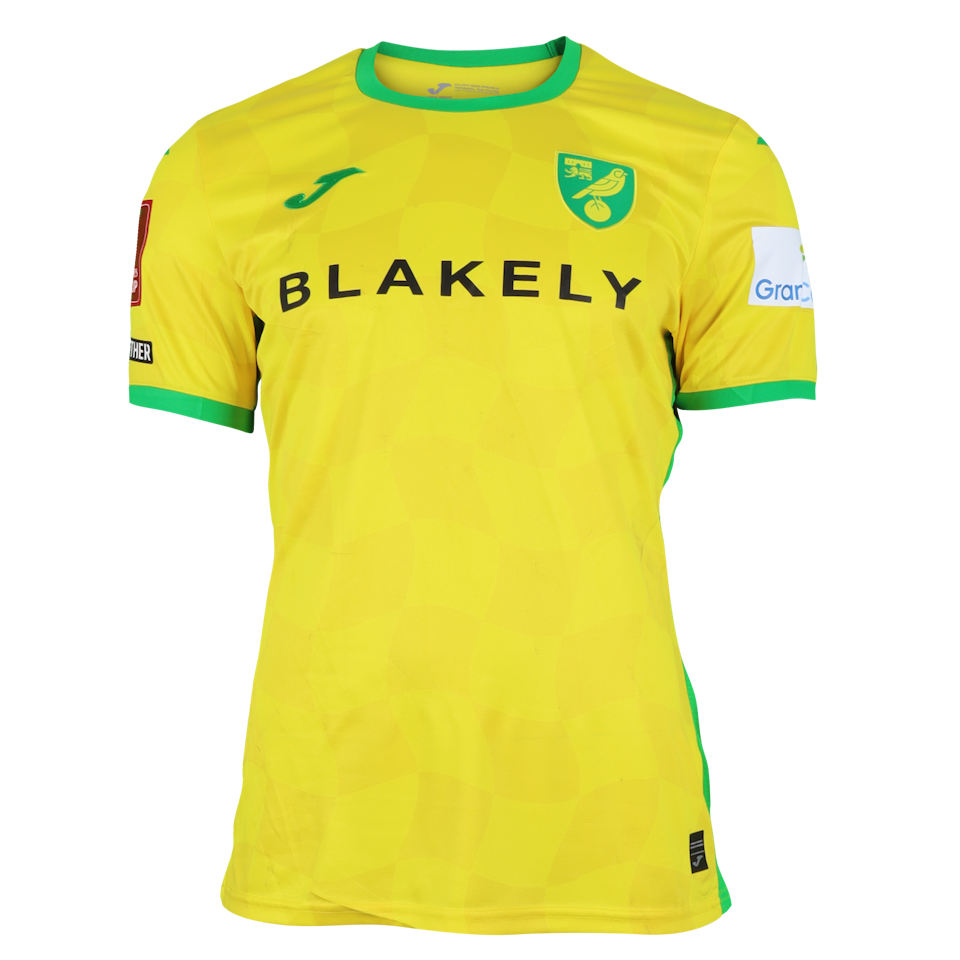 B. Hills Norwich City shirt