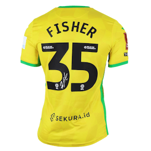 Kellen Fisher Norwich City shirt