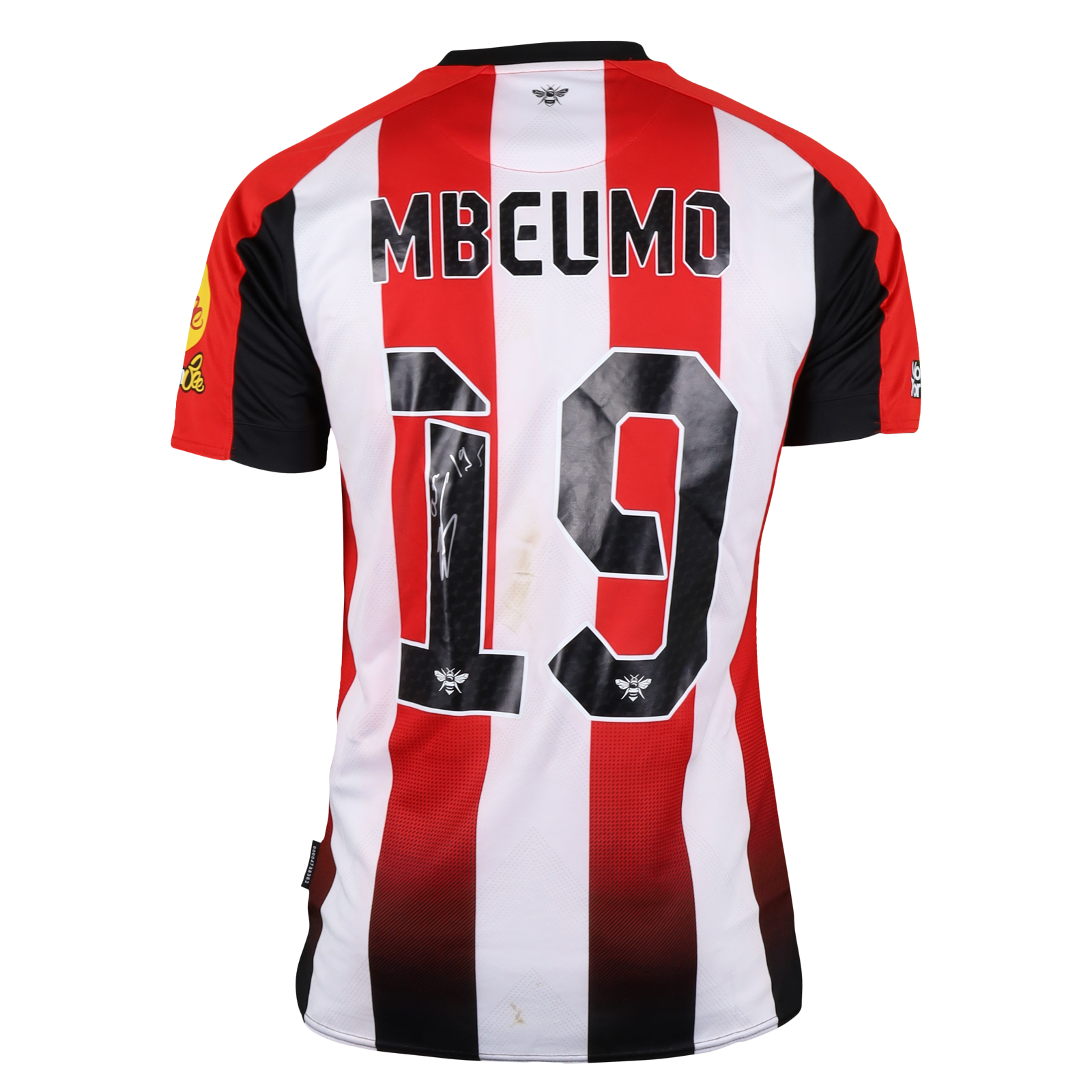 Bryan Mbeumo Brentford shirt