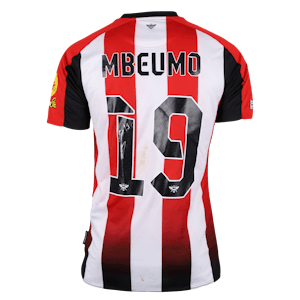 Bryan Mbeumo Brentford shirt