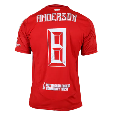Elliott Anderson Nottingham Forest jersey
