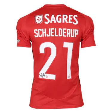 来自SL Benfica的Andreas Schjelderup球衣