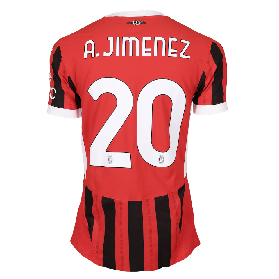 Alejandro Jiménez Sánchez AC Milan shirt