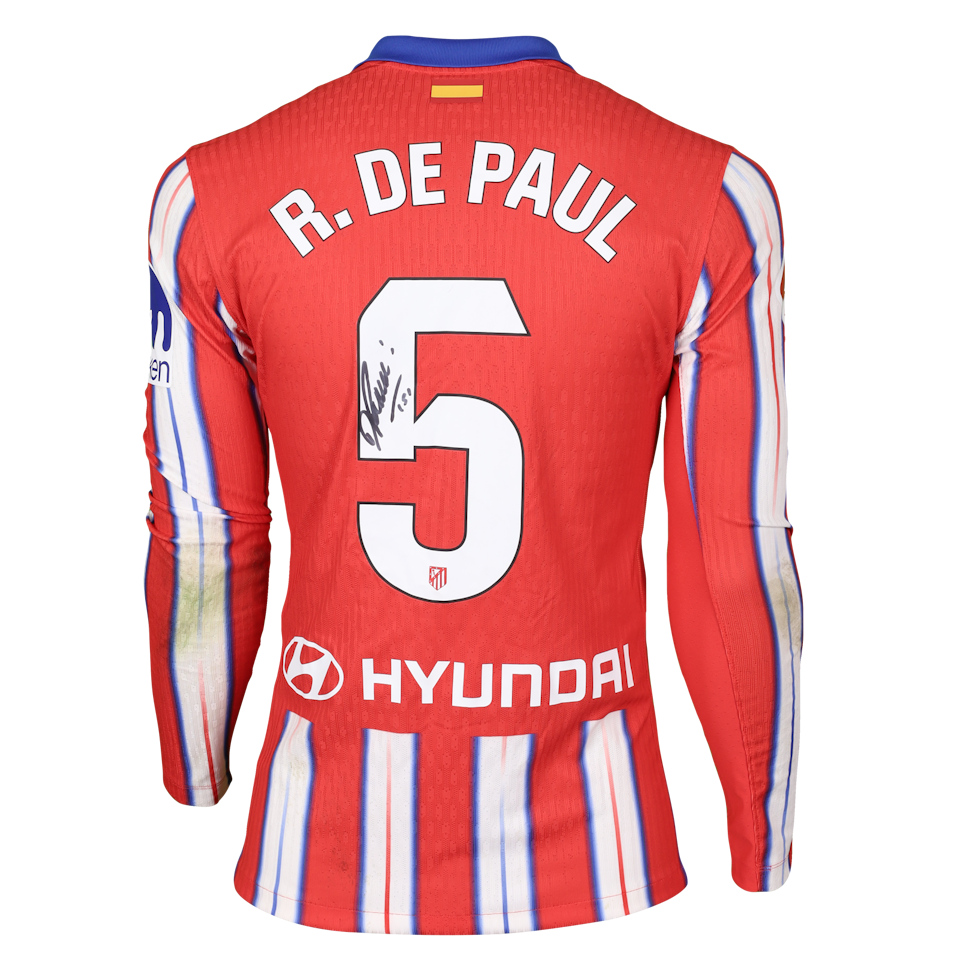 Rodrigo de Paul Atlético de Madrid shirt