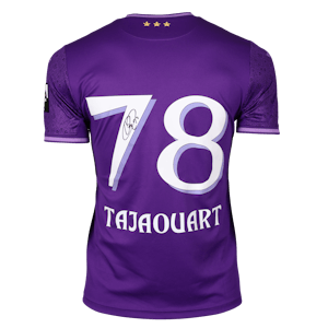 Anas Tajaouart RSC Anderlecht shirt