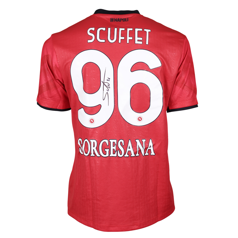Simone Scuffet Napoli shirt