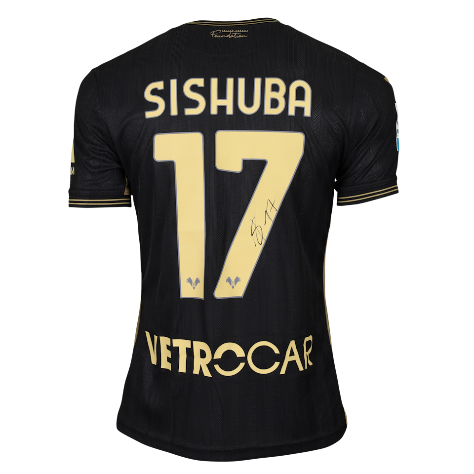 Ayanda Sishuba Hellas Verona FC jersey