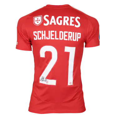 Camisola de Andreas Schjelderup, SL Benfica