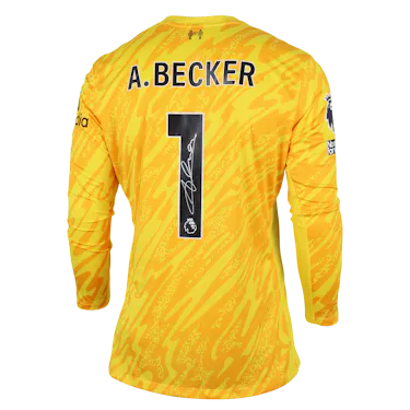 Alisson Becker Liverpool shirt