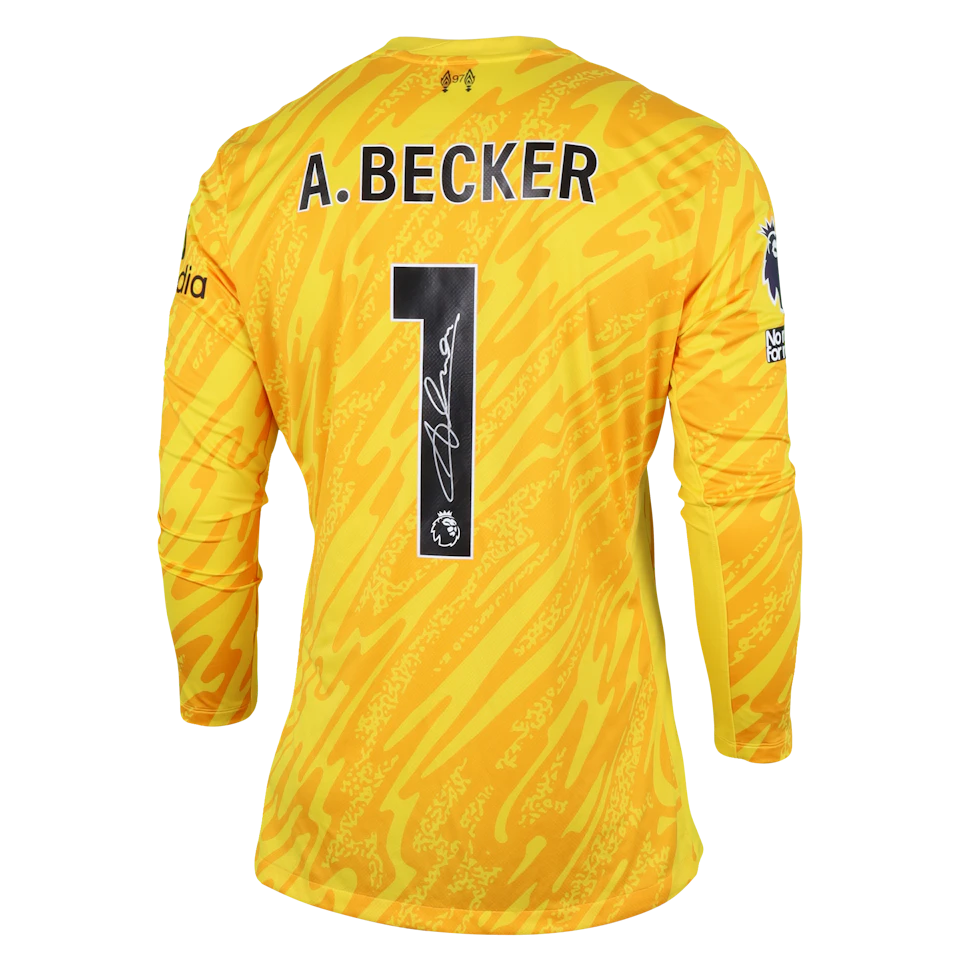 Alisson Becker Liverpool shirt