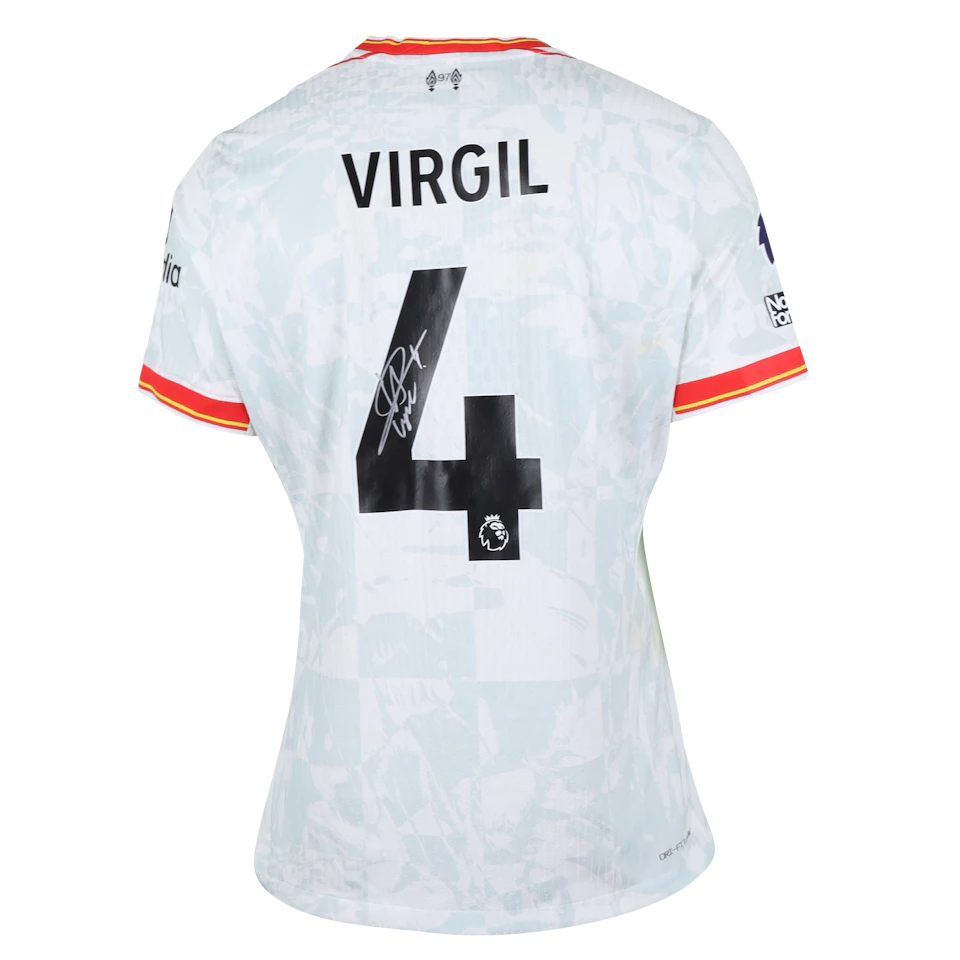 Virgil van Dijk Liverpool shirt