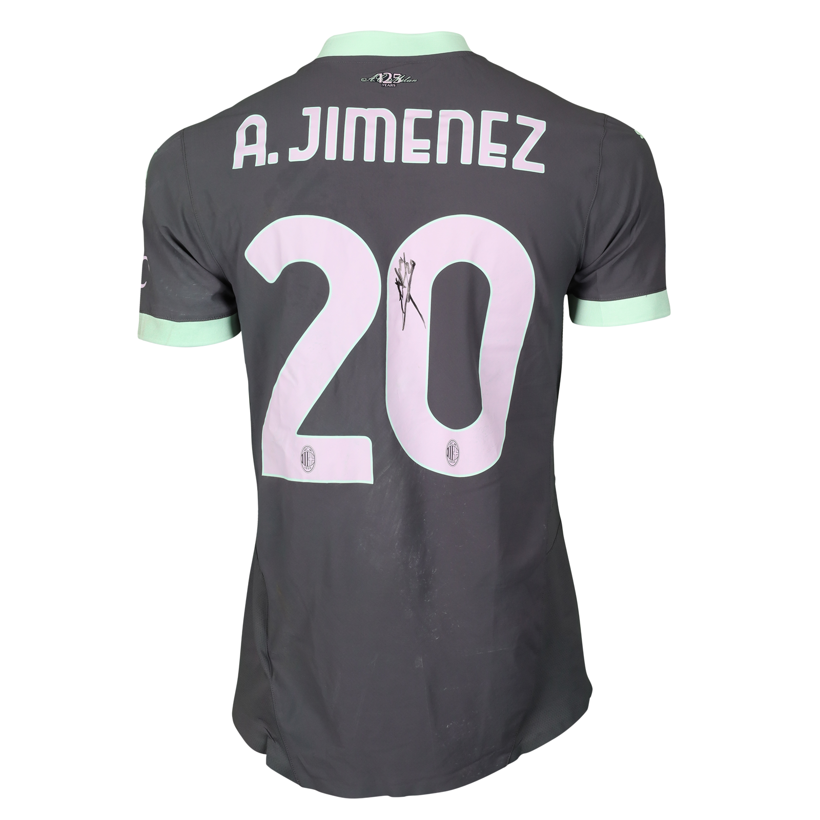 Alejandro Jiménez AC Milan shirt