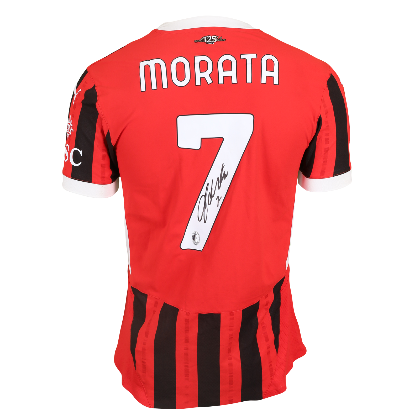 Álvaro Morata AC Milan shirt