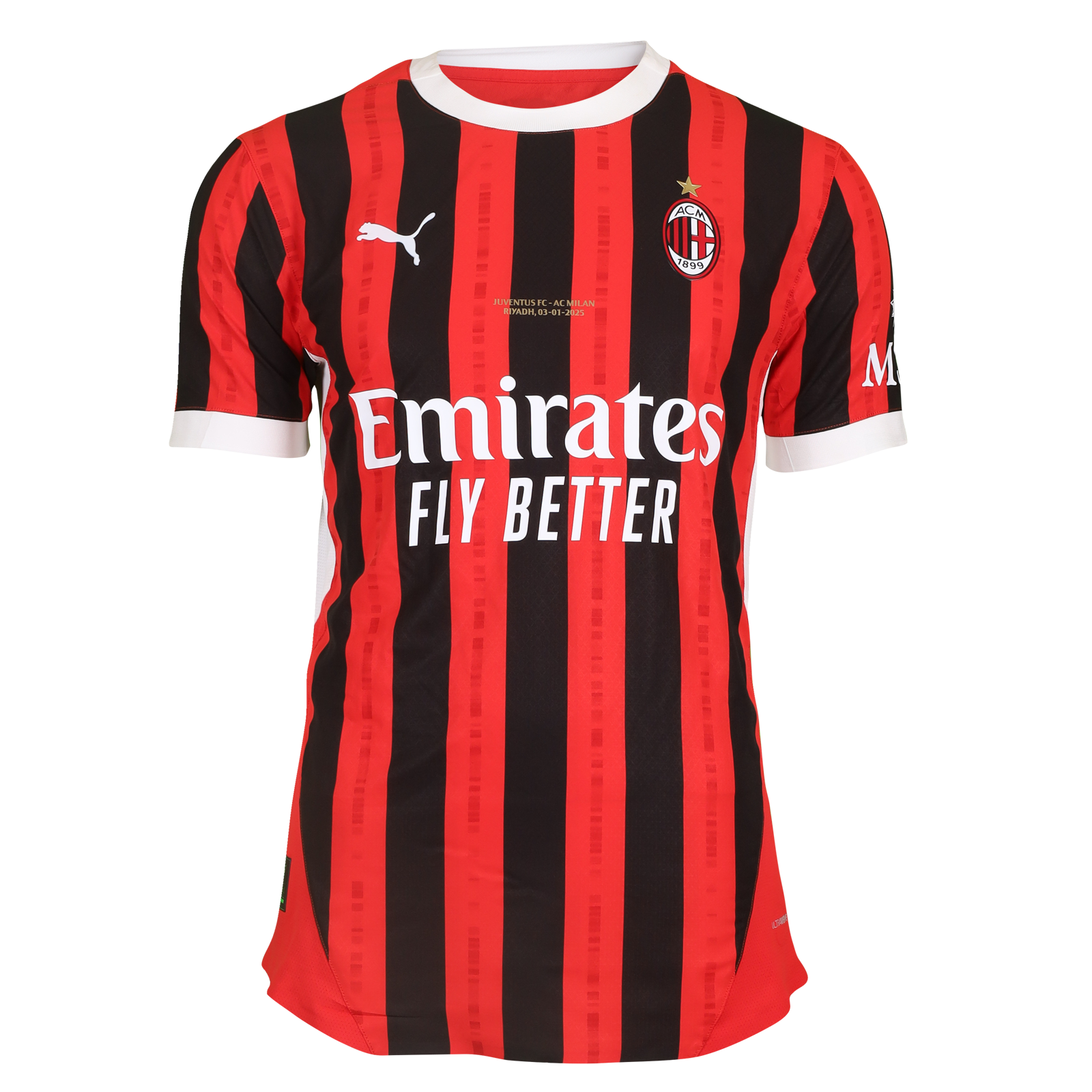 Theo Hernández | Juventus - AC Milan | MatchWornShirt