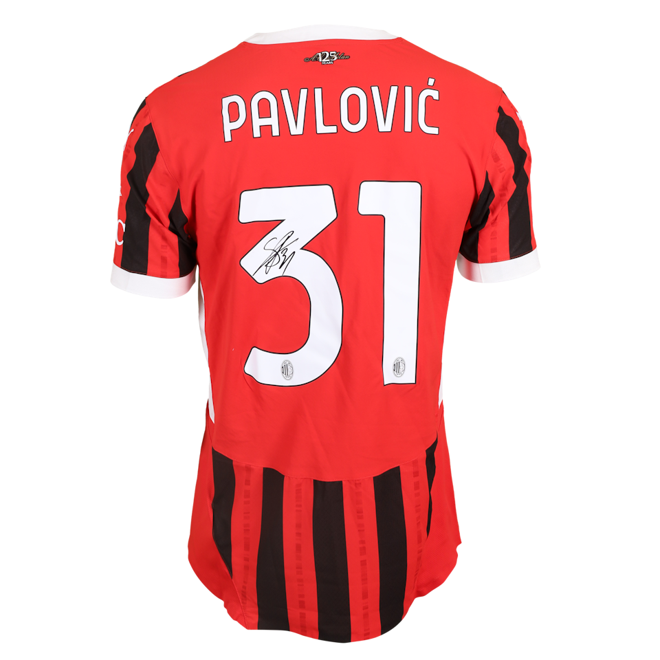 Strahinja Pavlović AC Milan shirt