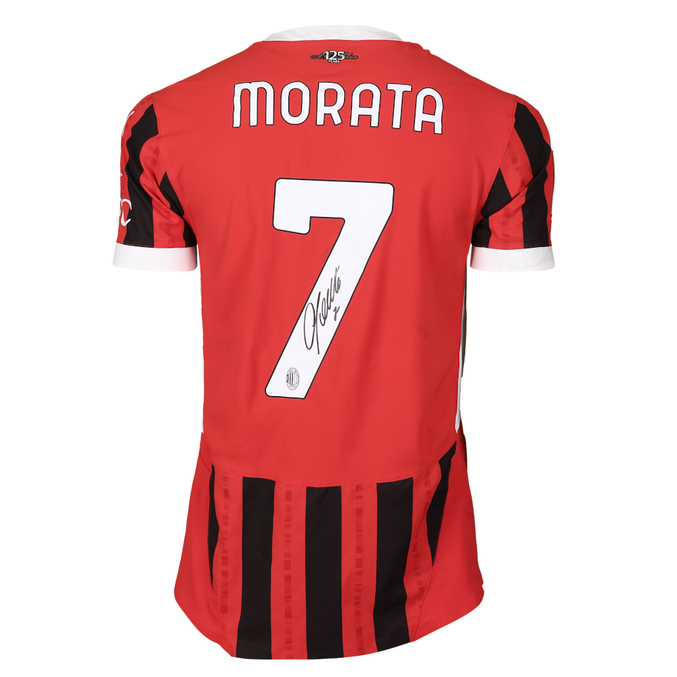 Álvaro Morata AC Milan shirt