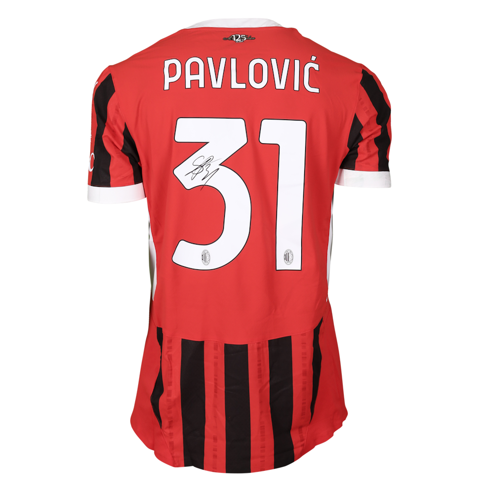Strahinja Pavlović AC Milan shirt