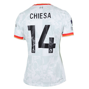 Federico Chiesa Liverpool shirt