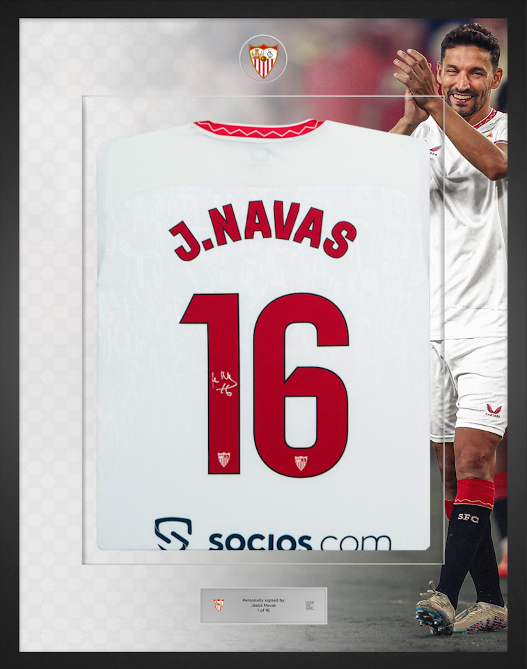 Jesús Navas Signed - Leyenda