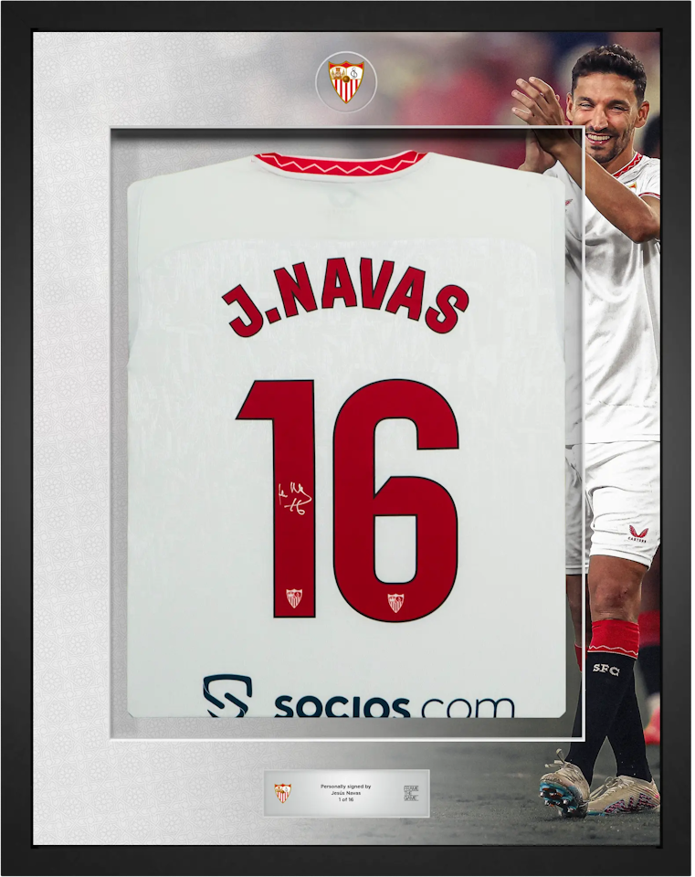 Jesús Navas Signed - Leyenda