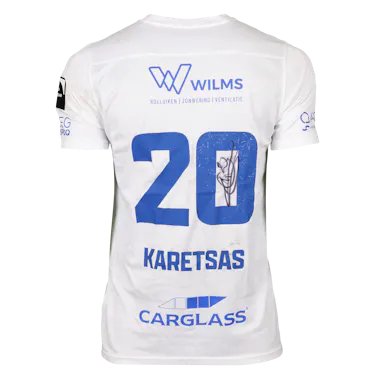 来自KRC Genk的Konstantinos Karetsas球衣