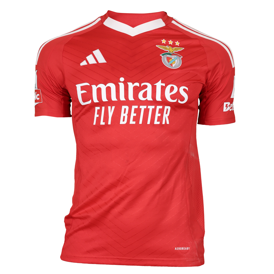 Andreas Schjelderup SL Benfica shirt