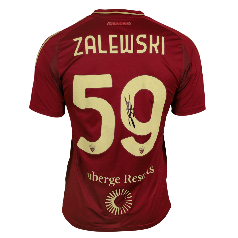 Nicola Zalewski AS Roma shirt