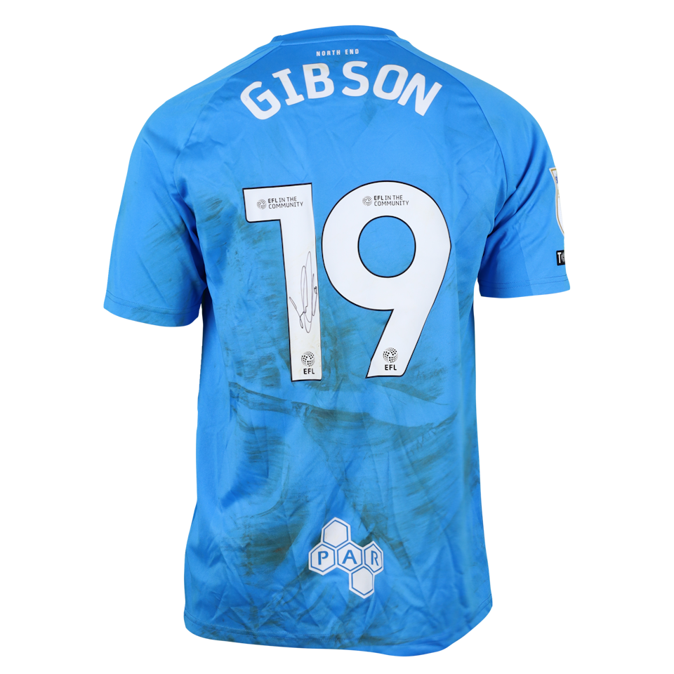 Lewis Gibson Preston North End shirt