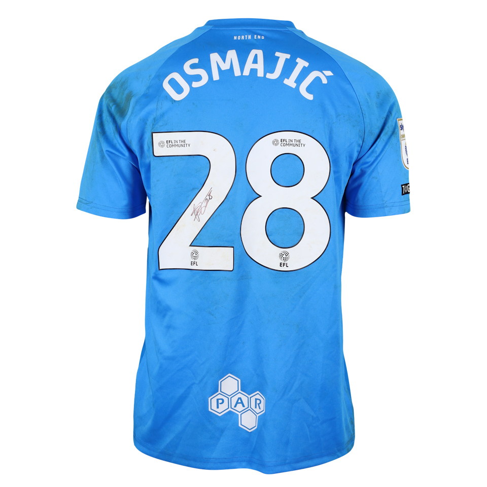 Milutin Osmajić Preston North End shirt