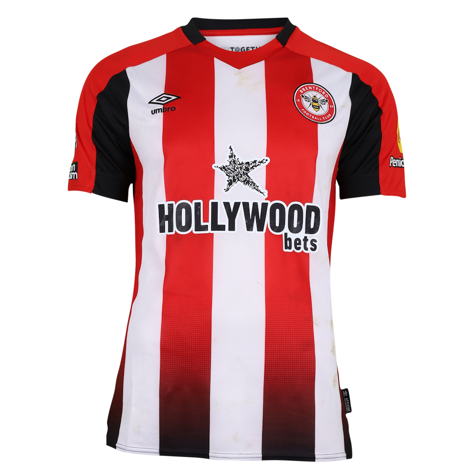 Brentford-Trikot von Yoane Wissa