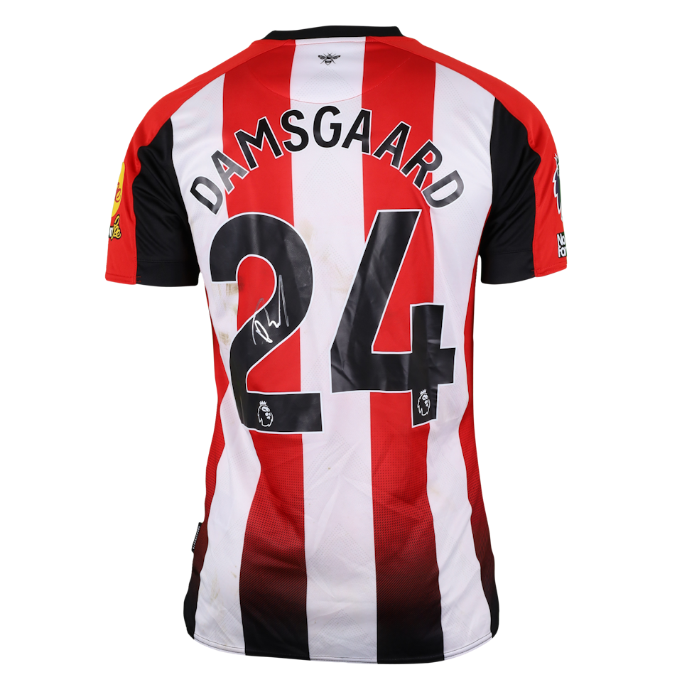 Mikkel Damsgaard Brentford jersey