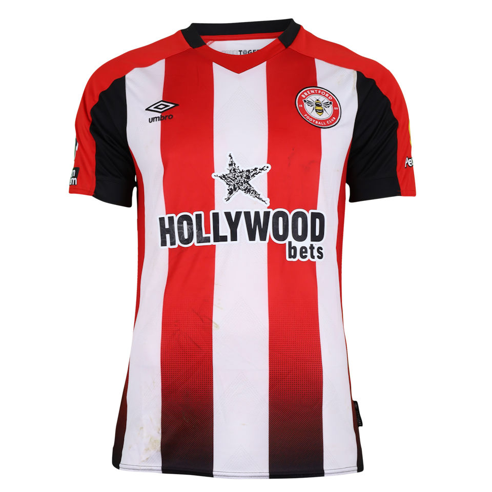 Mikkel Damsgaard Brentford jersey