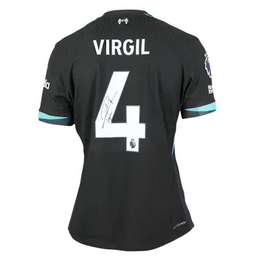 Virgil van Dijk Liverpool shirt