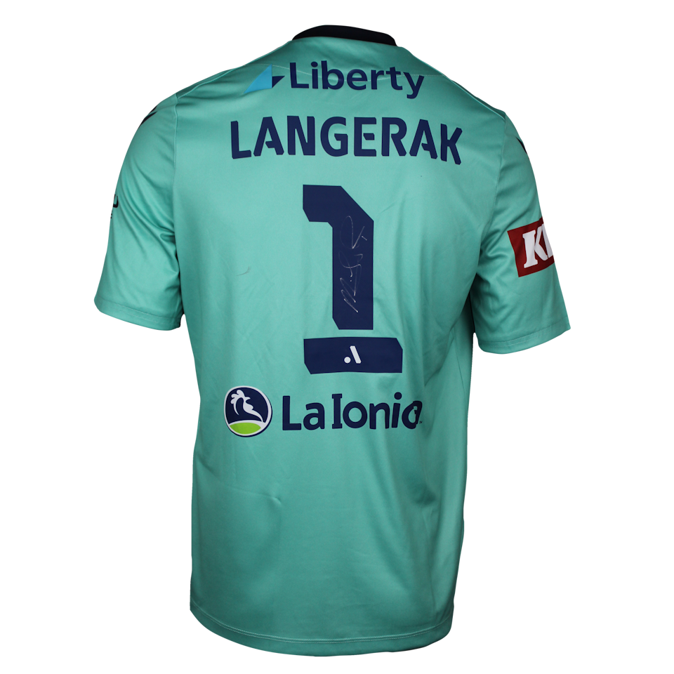 Mitch Langerak Melbourne Victory shirt