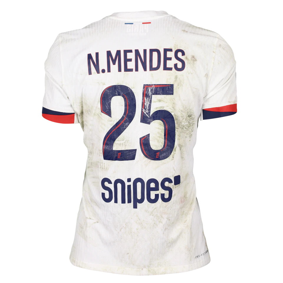 Nuno Mendes Paris Saint-Germain shirt