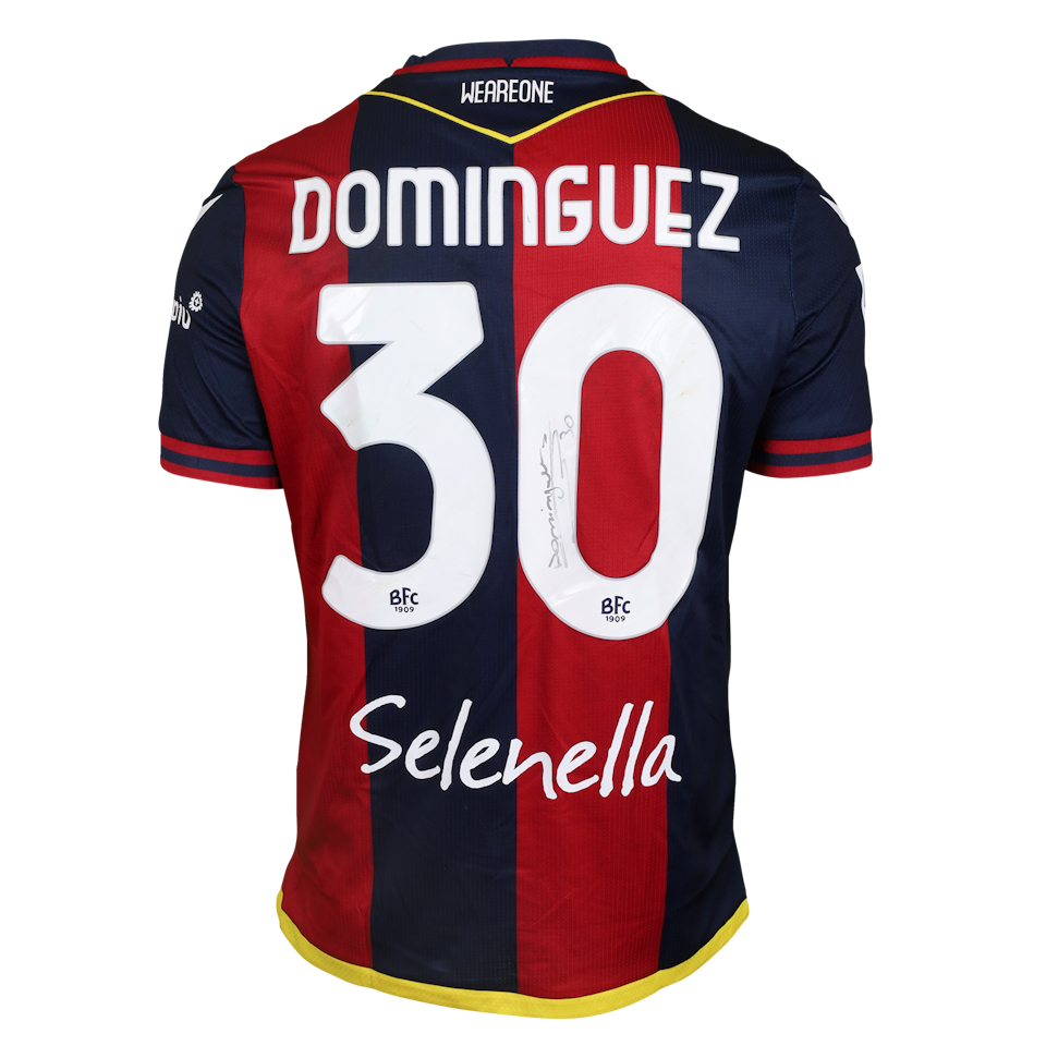 Maglia di Benjamín Domínguez (Bologna Fc 1909)