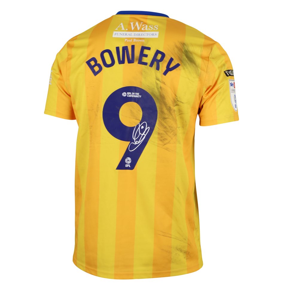 Jordan Bowery Mansfield Town jersey